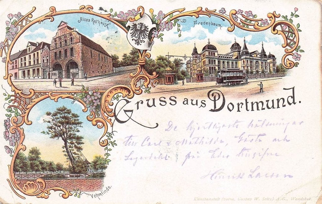 702-353-051 Dortmund, Verzenden, Voor 1920, Duitsland