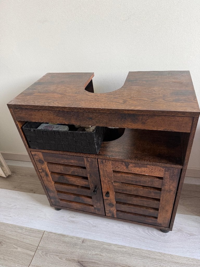 Complete set badkamer– VASAGLE (3 stuks), Huis en Inrichting, Badkamer | Complete badkamers, Ophalen, Zo goed als nieuw
