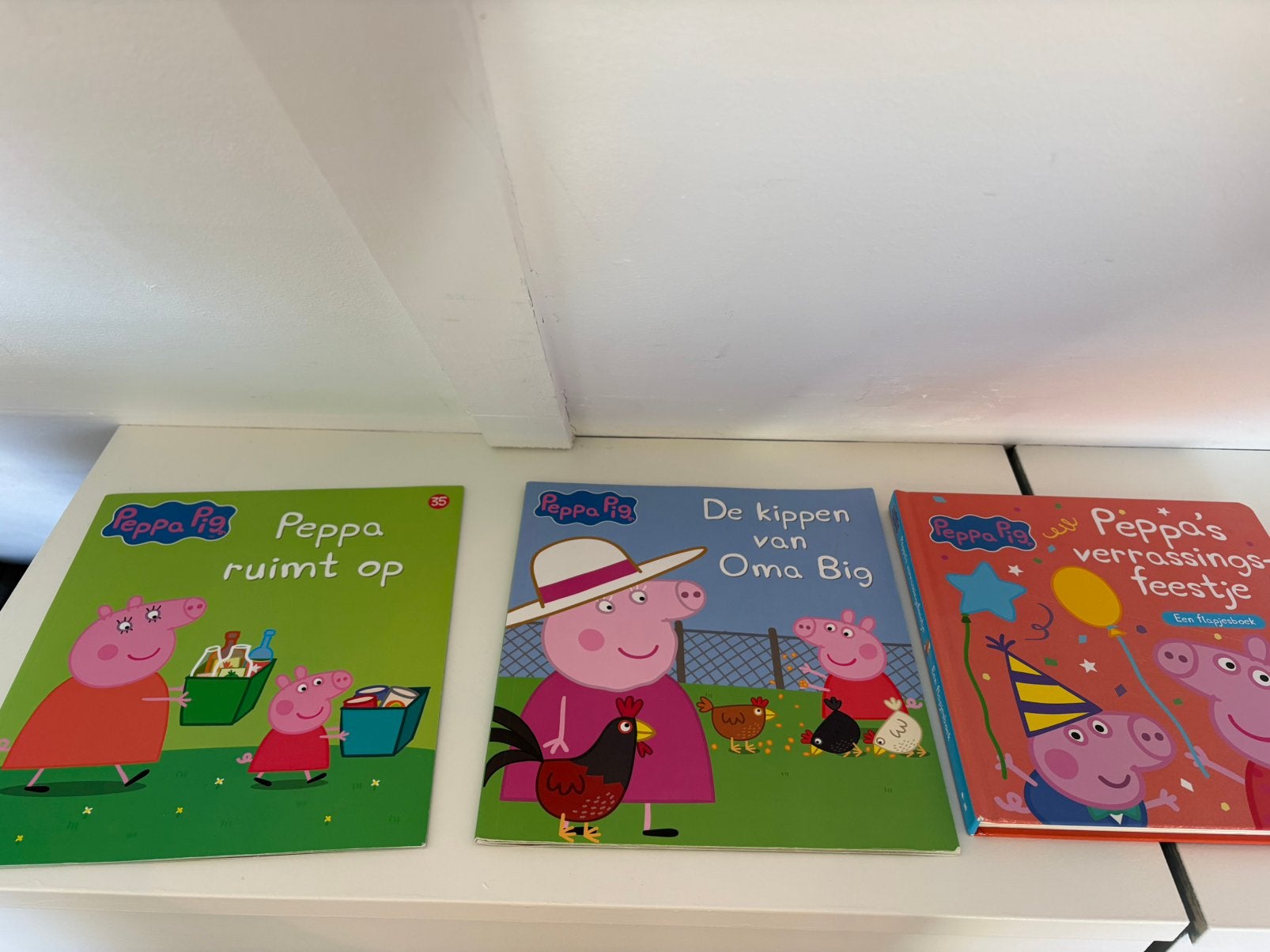Boekjes Peppa Pig, Verzenden, Gelezen