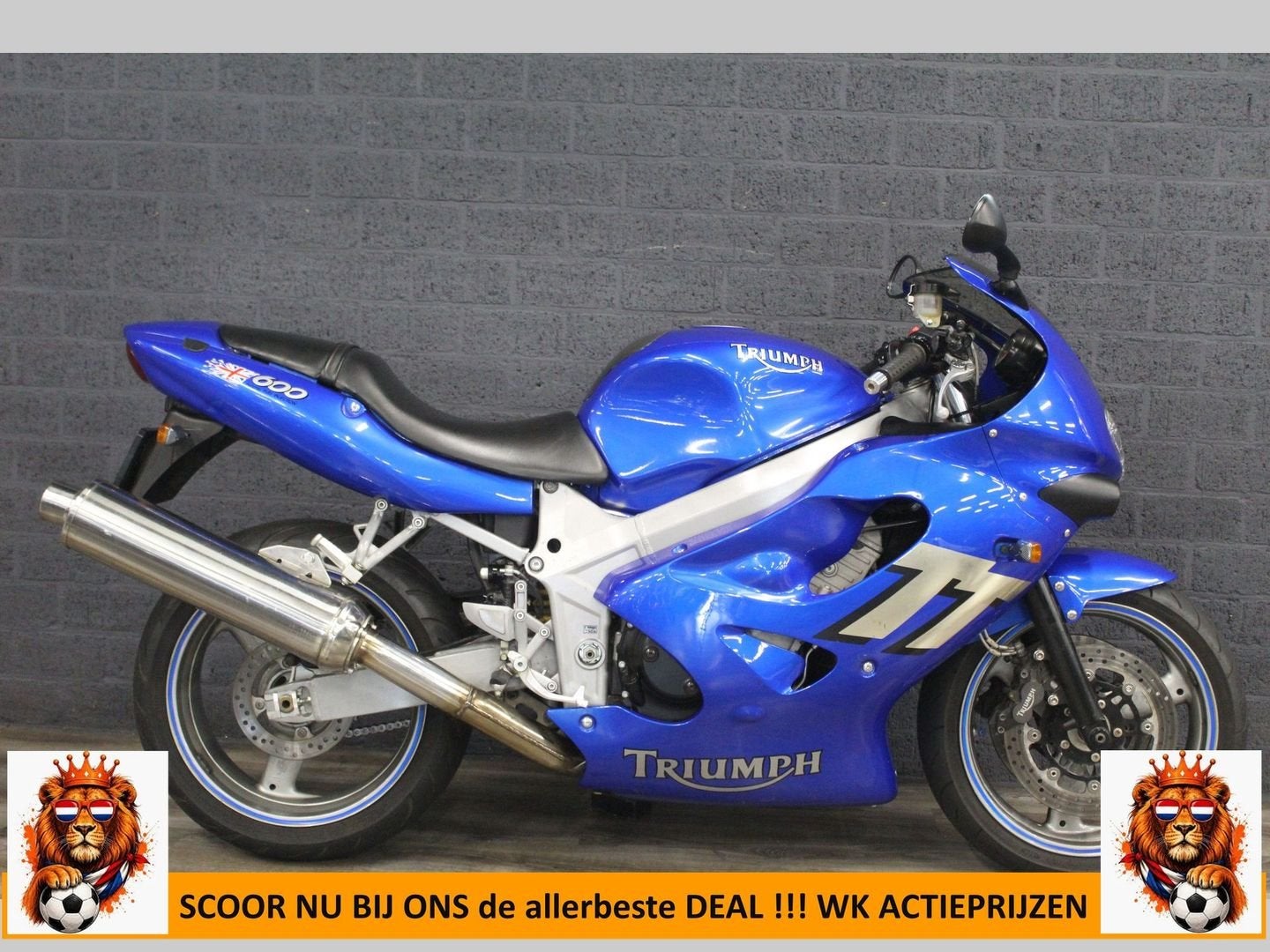 TRIUMPH TT 600 (bj 2001) 24,215 km1e Ned. eigenaar, Motoren, Motorrijbewijs A, Bedrijf, Onbekend, Super Sport