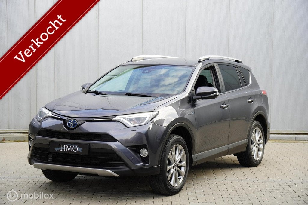 Toyota RAV4 2.5 Hybrid AWD Style 1650 KG Trekgewicht, Automaat, Gebruikt, Euro 6, 1650 kg