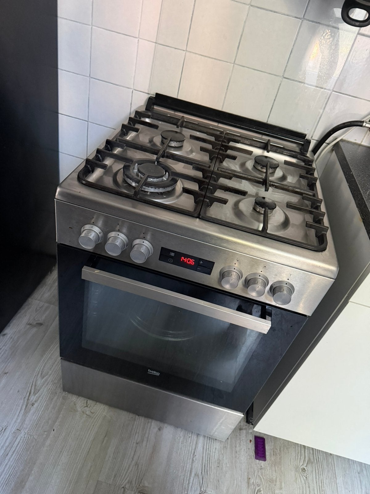 Deko fornuis, goede staat, Witgoed en Apparatuur, Fornuizen, Zo goed als nieuw, Gas, Vrijstaand, 85 tot 90 cm