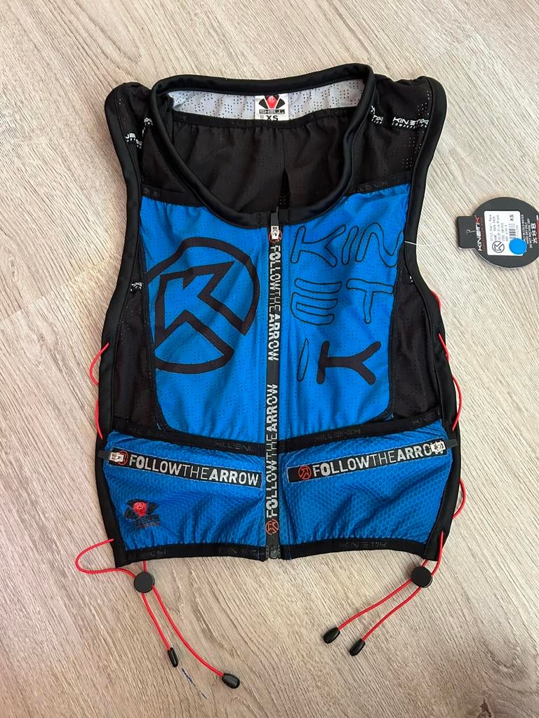 Hardloop vest met losse mouwen, Blauw, Nieuw, Ophalen of Verzenden, Hardlopen of Fietsen