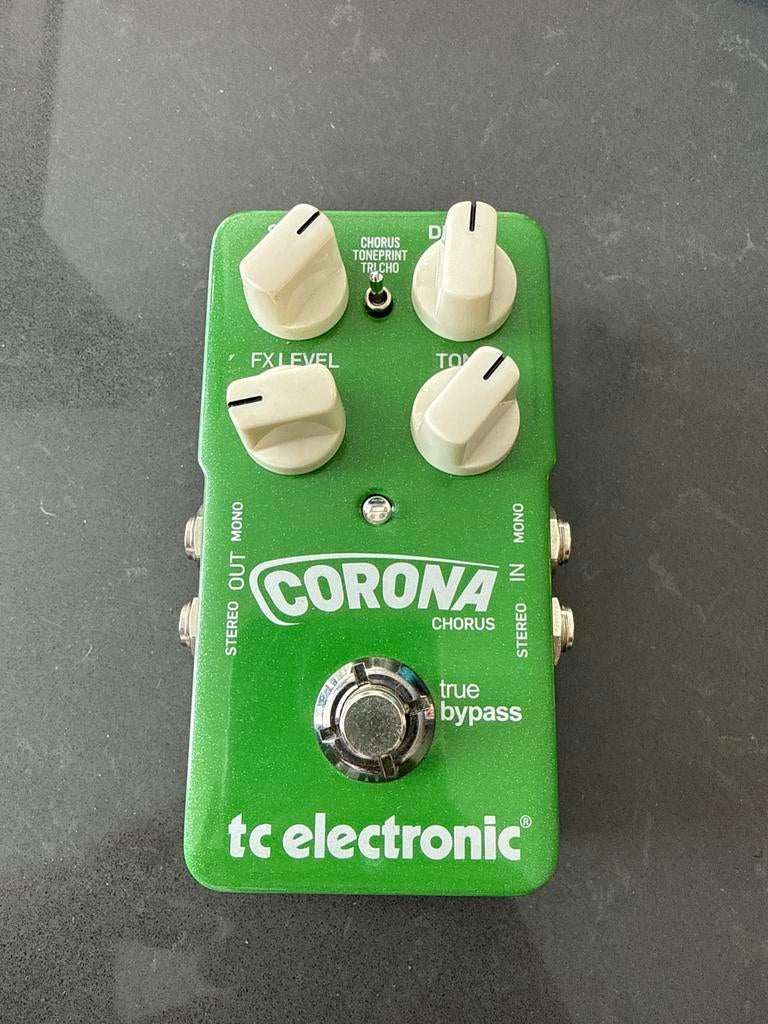 Tc Electronic Corona Chorus gitaarpedaal - Zeer goede staat, Muziek en Instrumenten, Effecten, Ophalen of Verzenden, Zo goed als nieuw