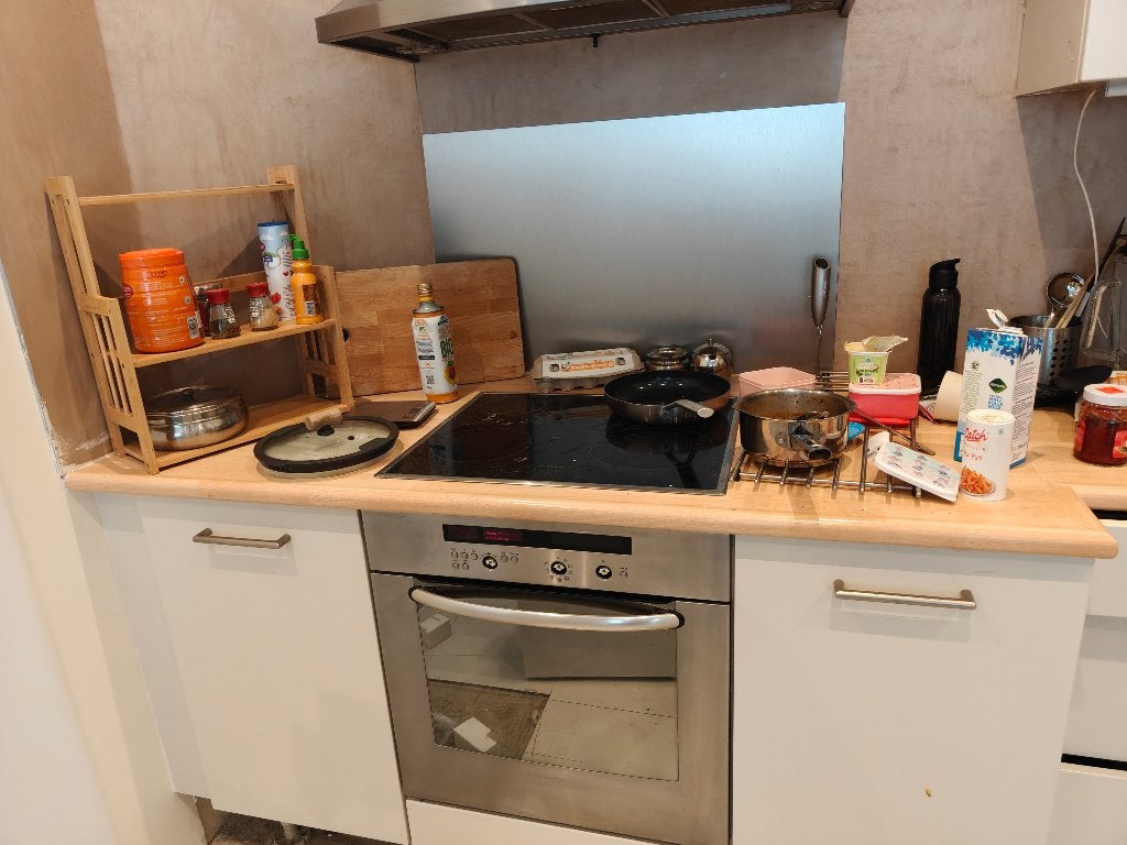 Used Kitchen free, Huis en Inrichting, Ophalen, Gebruikt, Wit, Hoekkeuken