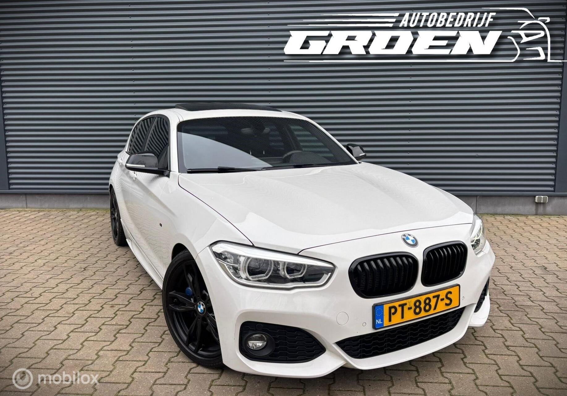 BMW 1-serie 116d Edition Sport Line Shadow High Executive, Auto's, Euro 6, 116 pk, Wit, Bedrijf
