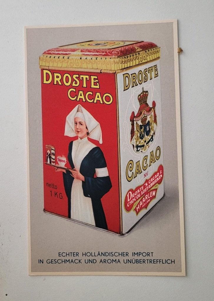Jan Misset Droste Cacao  U01, Ophalen of Verzenden, 1940 tot 1960, Ongelopen, Overige thema's