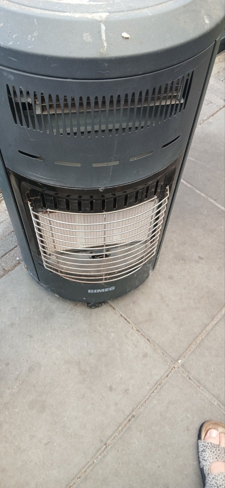2x Gimeg Laminox gaskachel - Vrijstaande gaskachel, Ophalen, Gebruikt, Gas, Vrijstaand