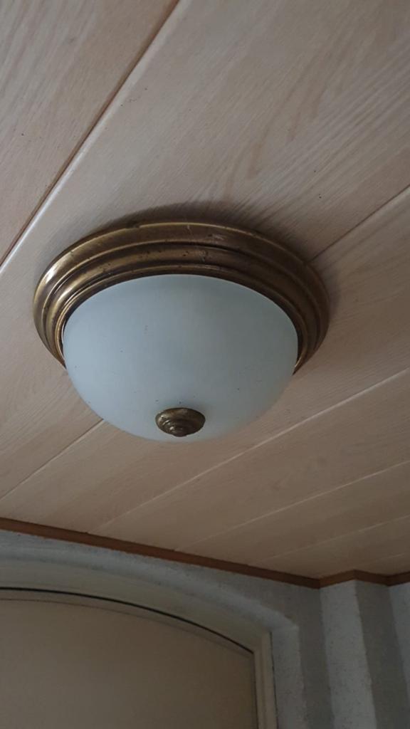 Leuk setje oude bol plafond lampen, Ophalen