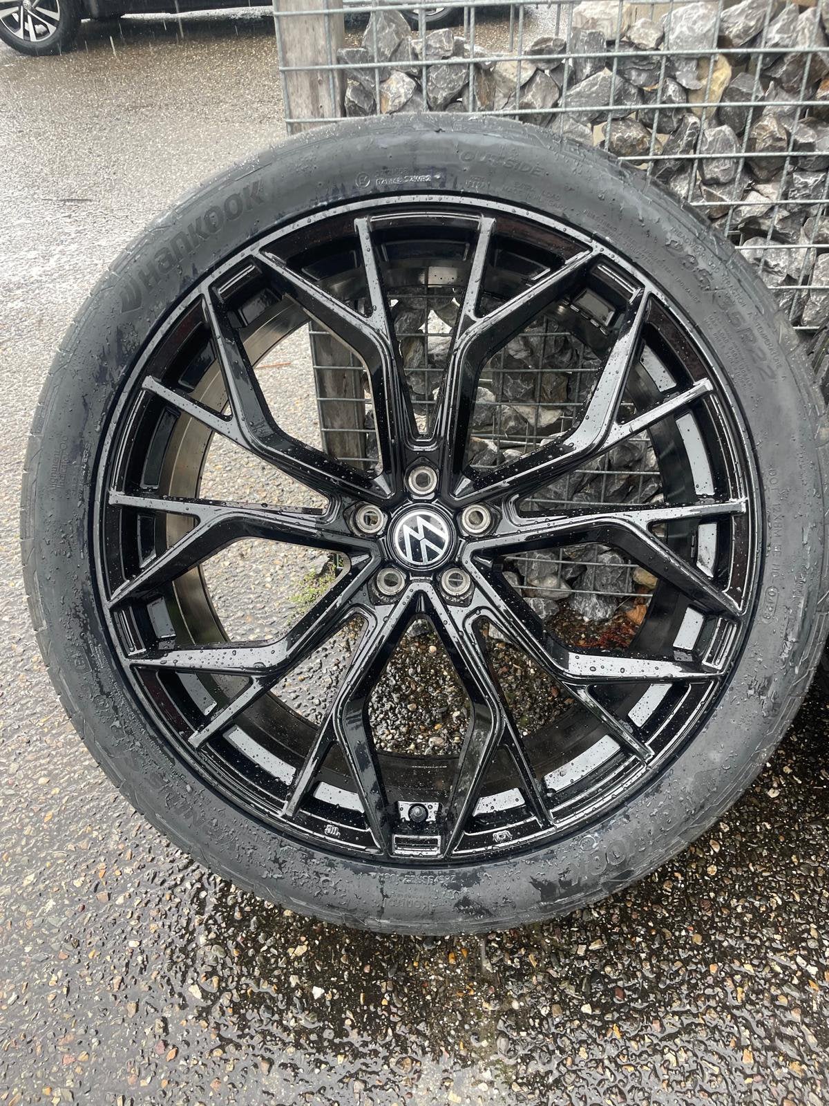 22” Volkswagen Touareg velgen 5x112 + Hankook 285 35 22 new, Banden en Velgen, Nieuw, Overige maten, Ophalen of Verzenden