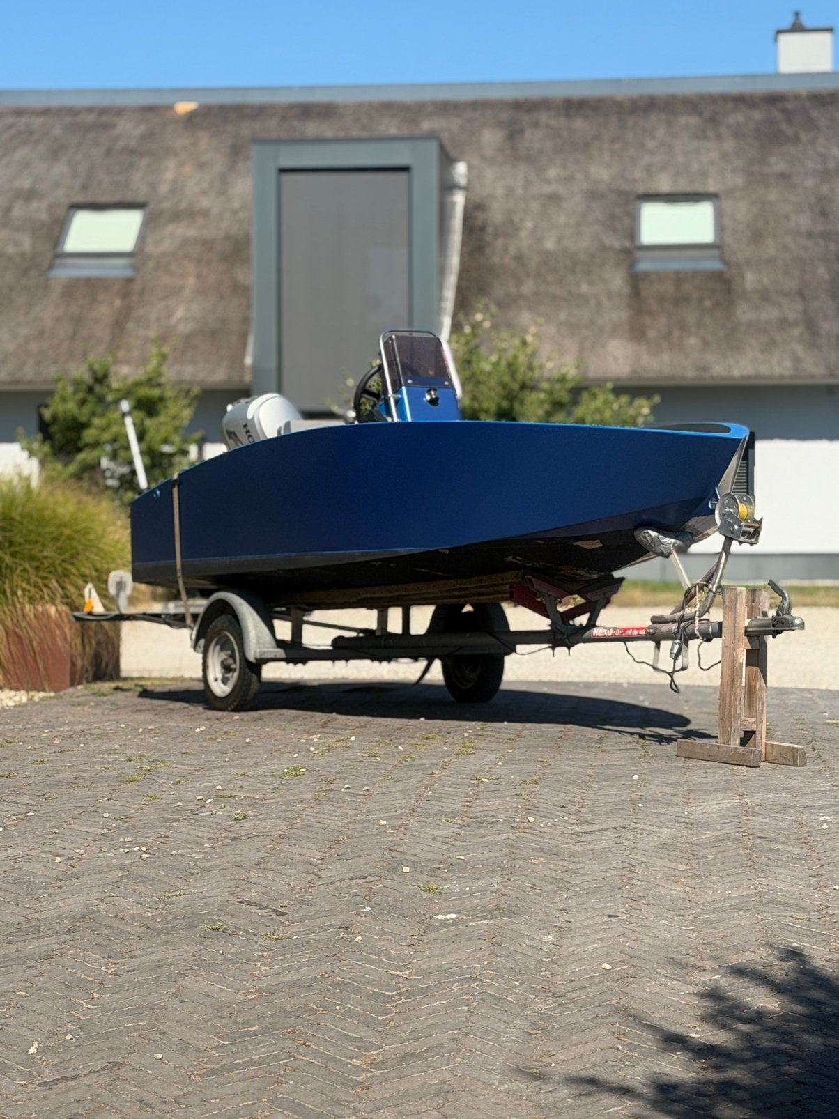 Complete aluminium consul boot 360 — 20 PK, Ophalen, Zo goed als nieuw, Aluminium