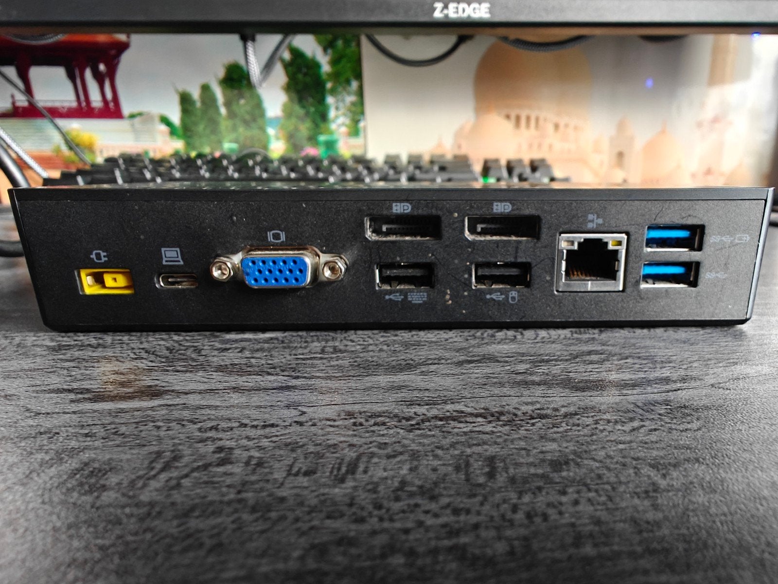 Lenovo ThinkPad USB-C Dock (Type 40A9) met adapter, Ophalen of Verzenden, Lenovo, Docking station, Gebruikt