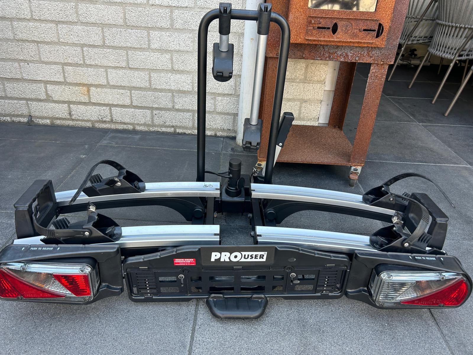Pro User Diamant SG2 inklapbare en kantelbare fietsendrager, Auto diversen, Fietsendragers, Ophalen, Gebruikt, Elektrische fiets