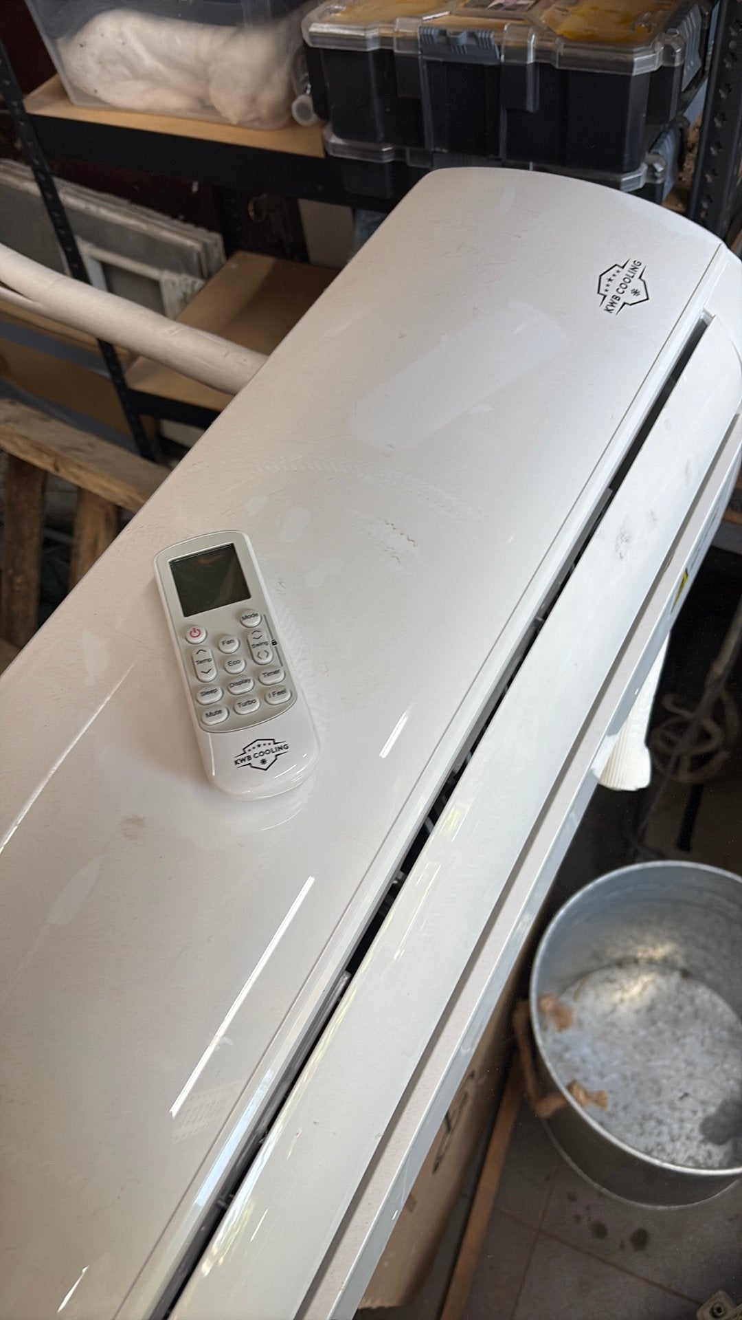 Airco split unit, Ophalen, Minder dan 60 m³, 3 snelheden of meer, Zo goed als nieuw