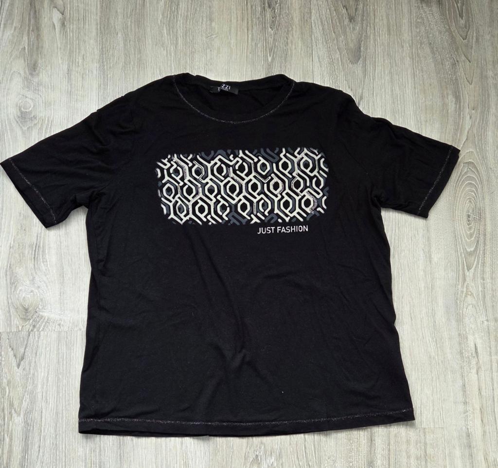 Mooi zwart TUZZI shirt maat 44, Zwart, Maat 42/44 (L), Ophalen of Verzenden, Zo goed als nieuw