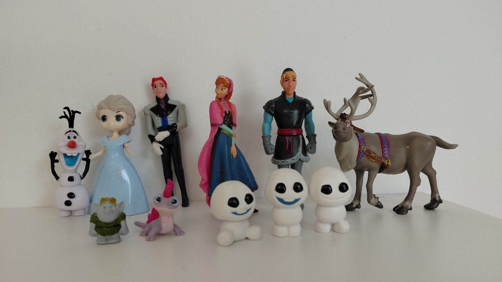 Frozen Disney poppetjes, Ophalen of Verzenden