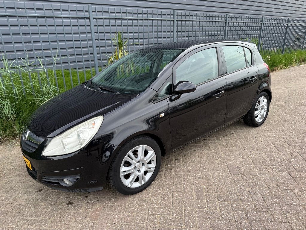 Opel Corsa 1.4 16V 5D 2008 2e eigenaar origineel  99000km, Auto's, Opel, Voorwielaandrijving, 1063 kg, 4 cilinders, Leder en Stof