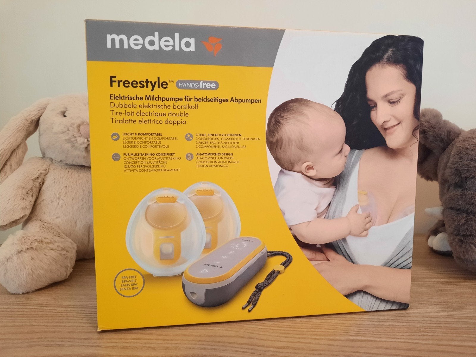 Medela Freestyle Hands-free dubbele elektrische borstkolf, Kinderen en Baby's, Babyvoeding en Toebehoren, Ophalen of Verzenden
