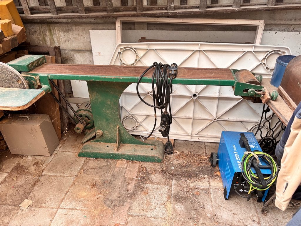 Bandschuurmachine, Ophalen, Gebruikt, 600 tot 1200 watt, Bandschuurmachine