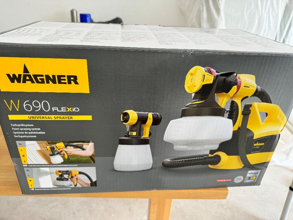 Verfspuit Wagner W690 Flexio, Ophalen of Verzenden, Zo goed als nieuw, Verfspuit of Verfpomp