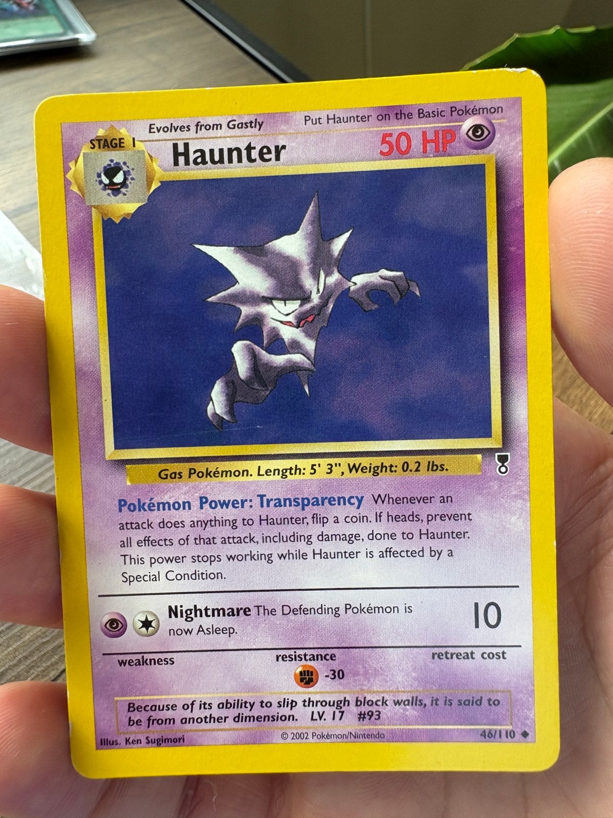 Haunter Legendary Collection (46/110) GD, Ophalen, Gebruikt, Losse kaart