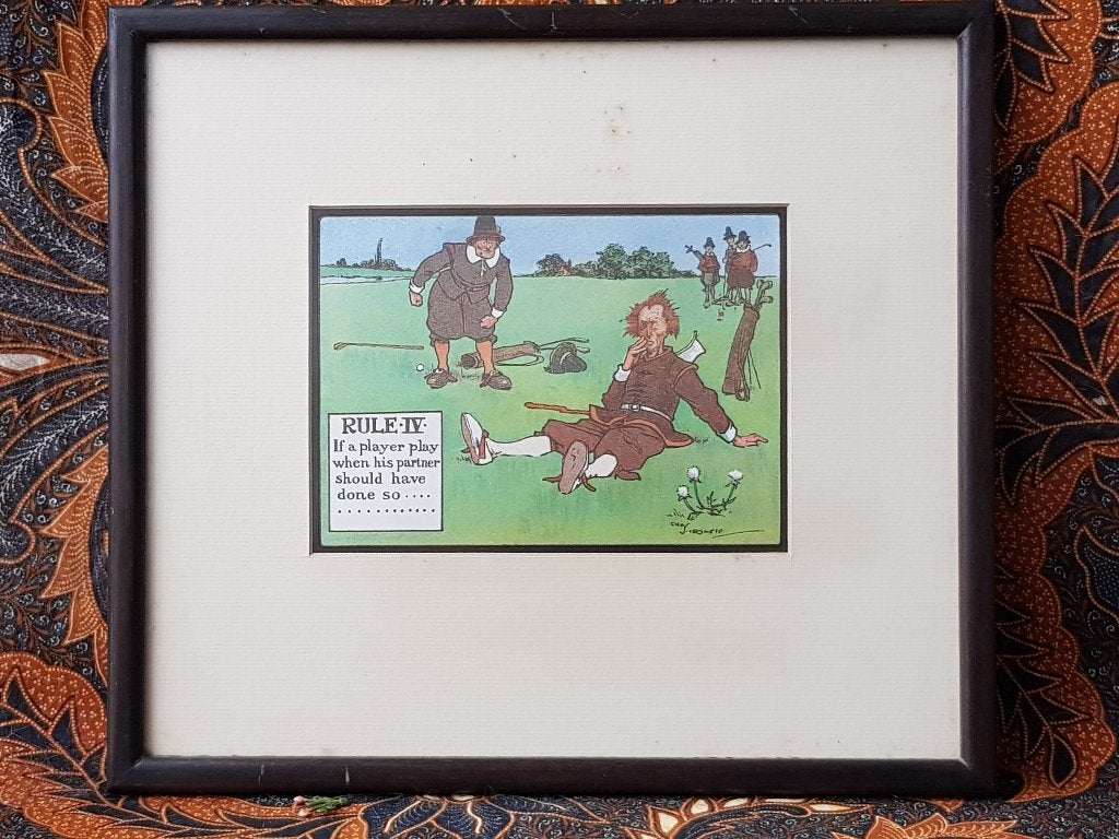 Originele oude reclame litho van Perrier uit Engeland., Antiek en Kunst, Kunst | Litho's en Zeefdrukken, Met glas, Ophalen of Verzenden