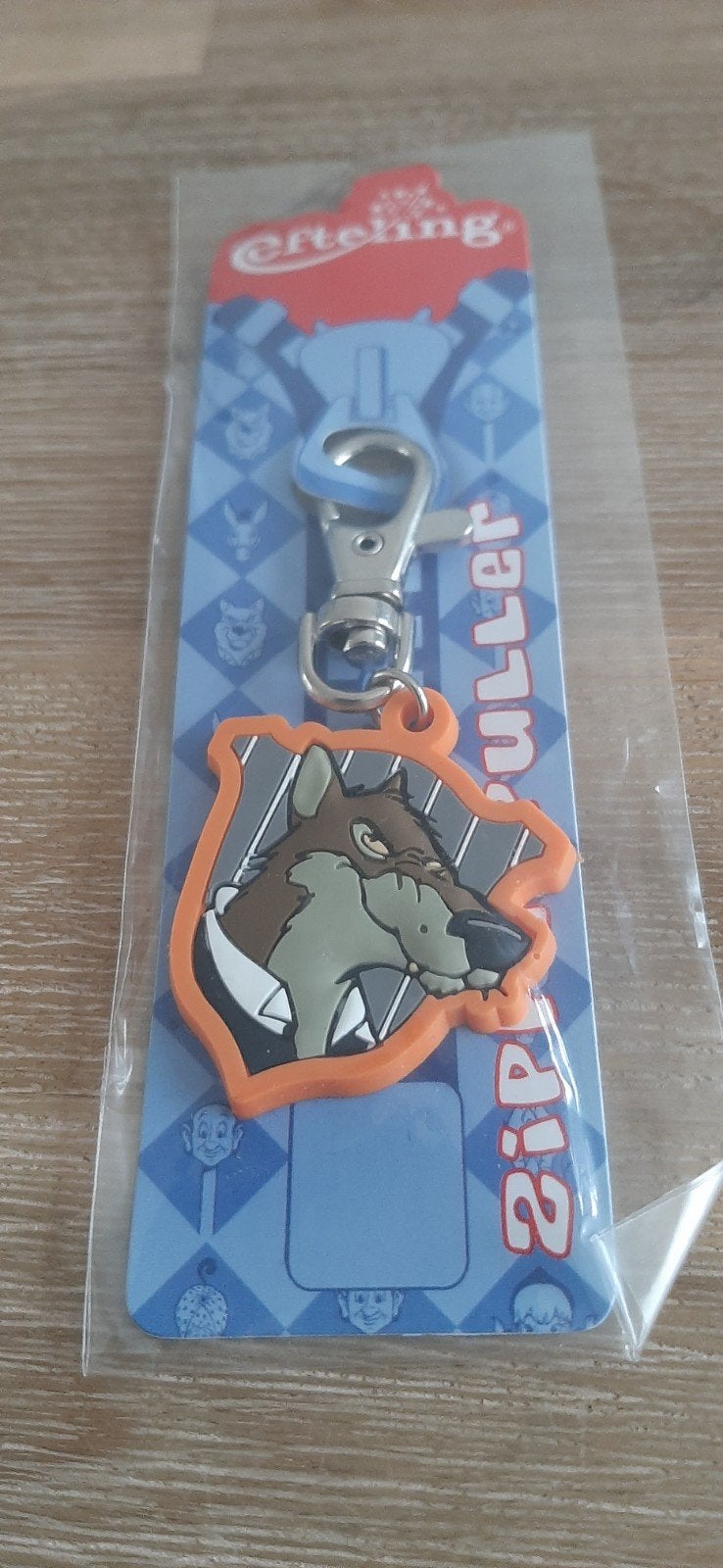 Efteling Boze Wolf Zipper Puller / Tashanger Nieuw, Verzamelen, Ophalen of Verzenden