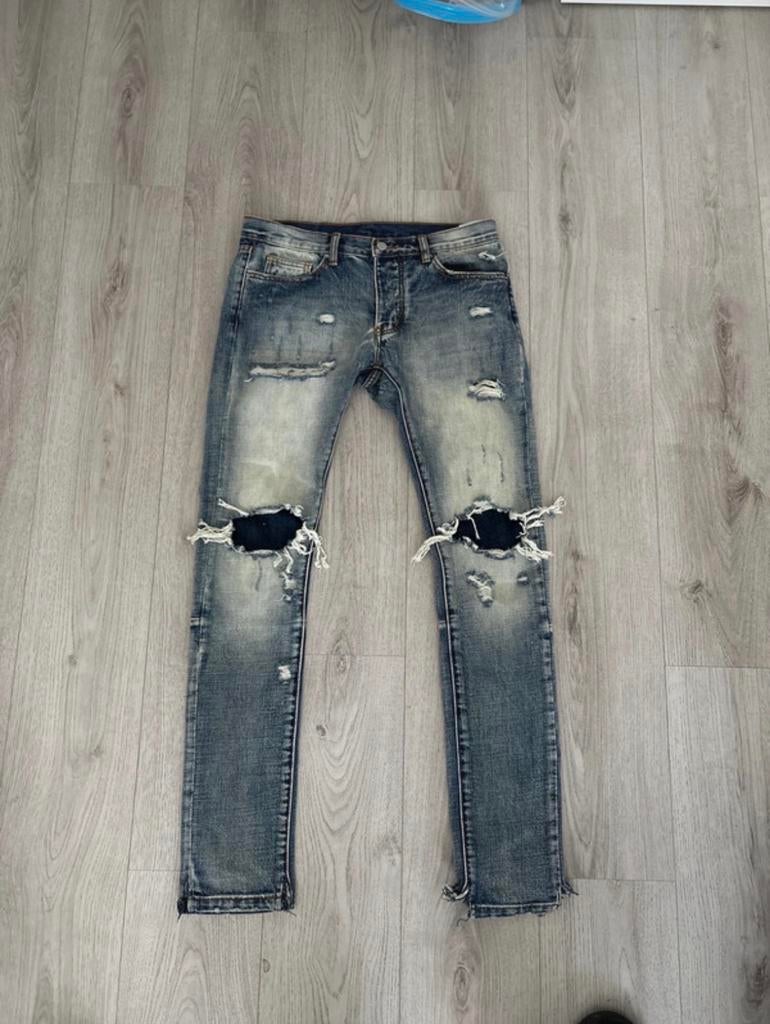 Mnml M1 Denim Jeans - Blauw, Maat W31, Ophalen of Verzenden, Zo goed als nieuw, Blauw