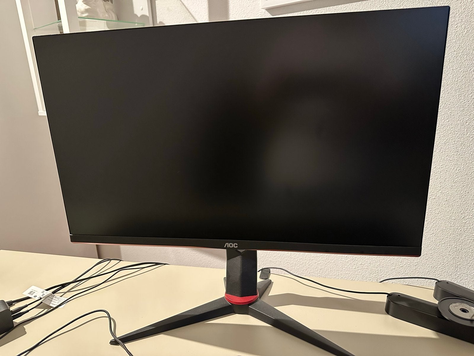 AOC 27G2SPU/BK 27 inch Full HD Gaming Monitor, IPS, In hoogte verstelbaar, Full HD, Zo goed als nieuw