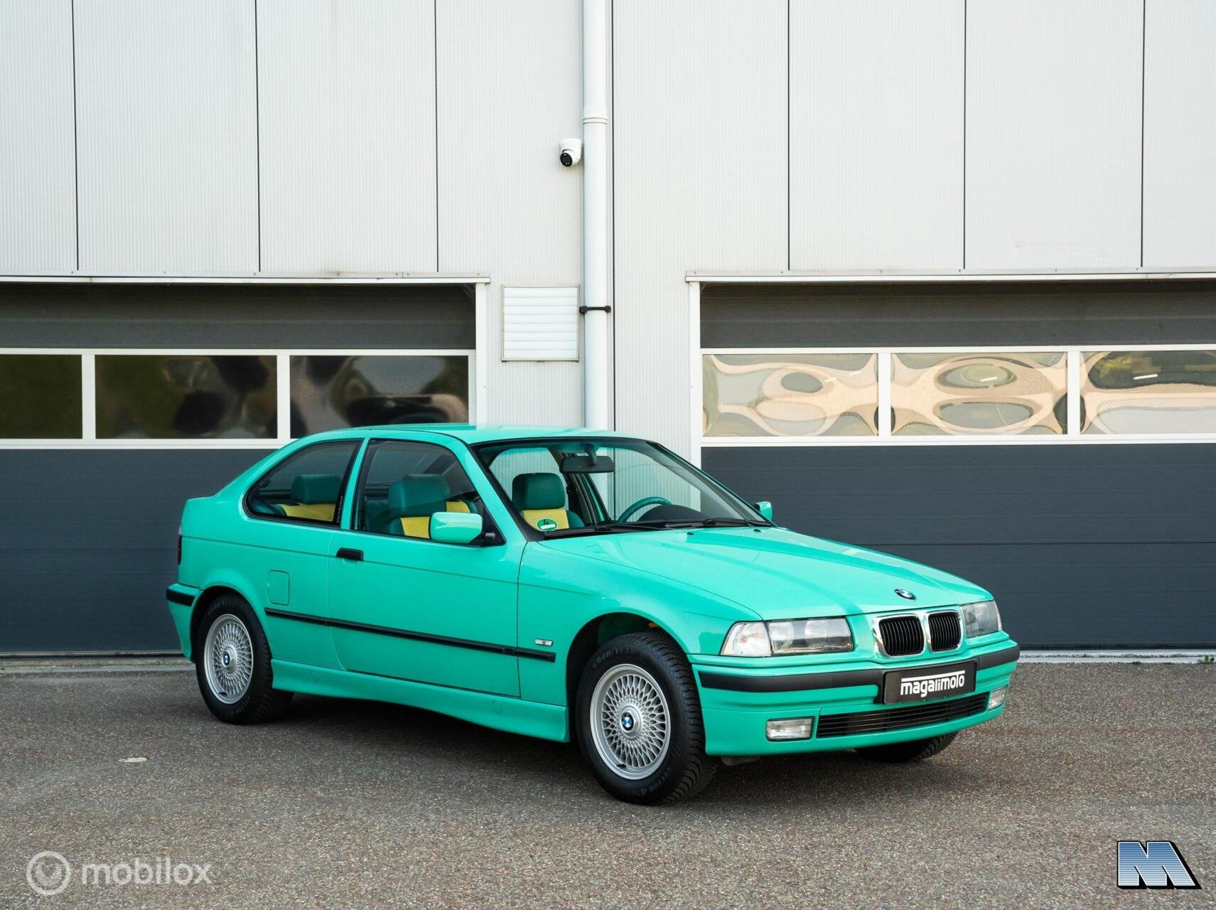 BMW E36 Compact 316i Individual l Z1XX Fidschigruen 1 of 2, Auto's, 1596 cc, Achterwielaandrijving, Gebruikt, 4 cilinders