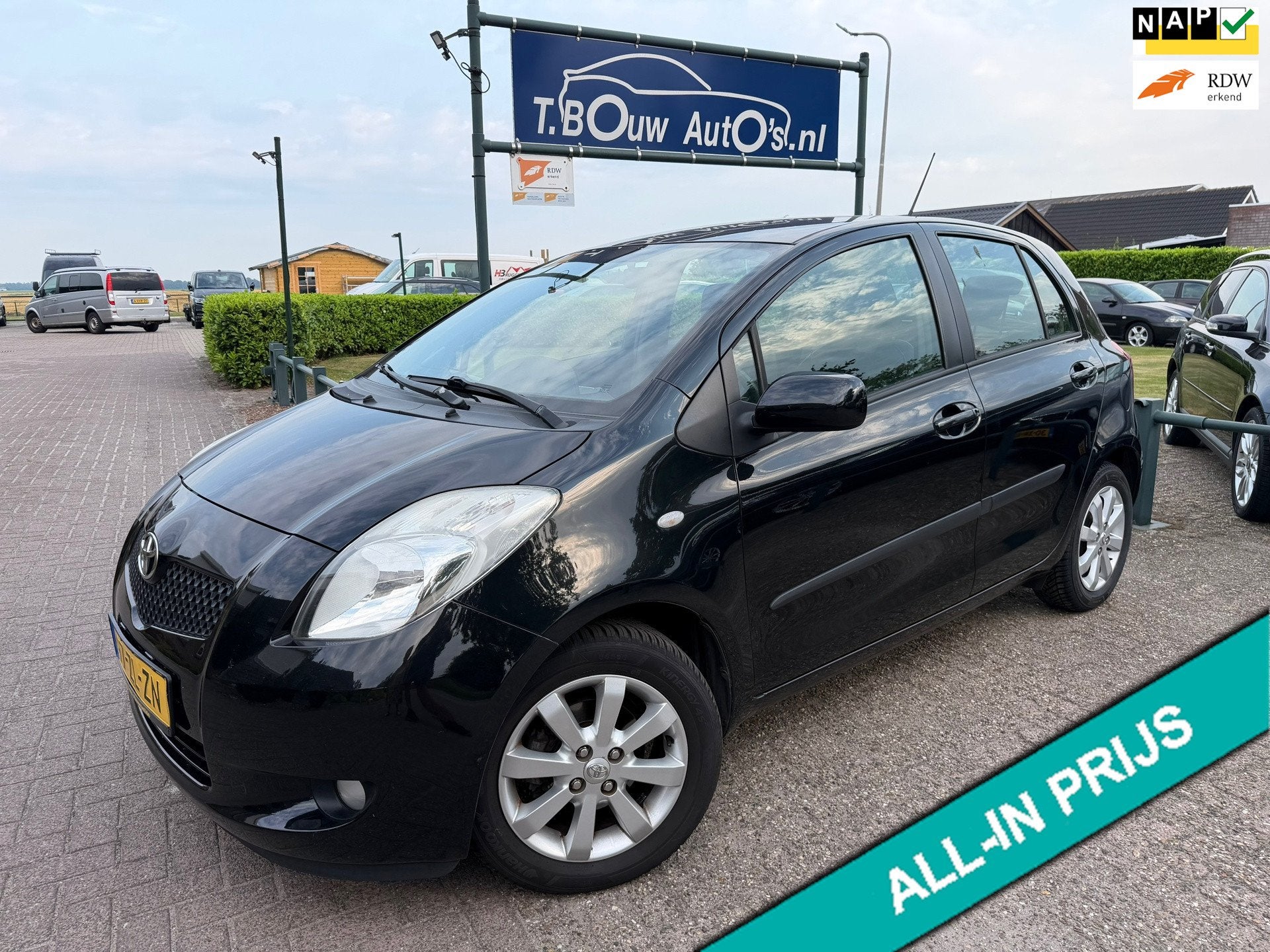 Toyota Yaris 1.3 VVTi Executive|NAP|Trekhaak|, Auto's, Voorwielaandrijving, 4 cilinders, 995 kg, Elektrische ramen