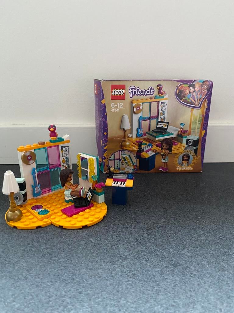 Lego Friends 41341 Andrea’s slaapkamer, Lego, Friends, Ophalen of Verzenden, Zo goed als nieuw