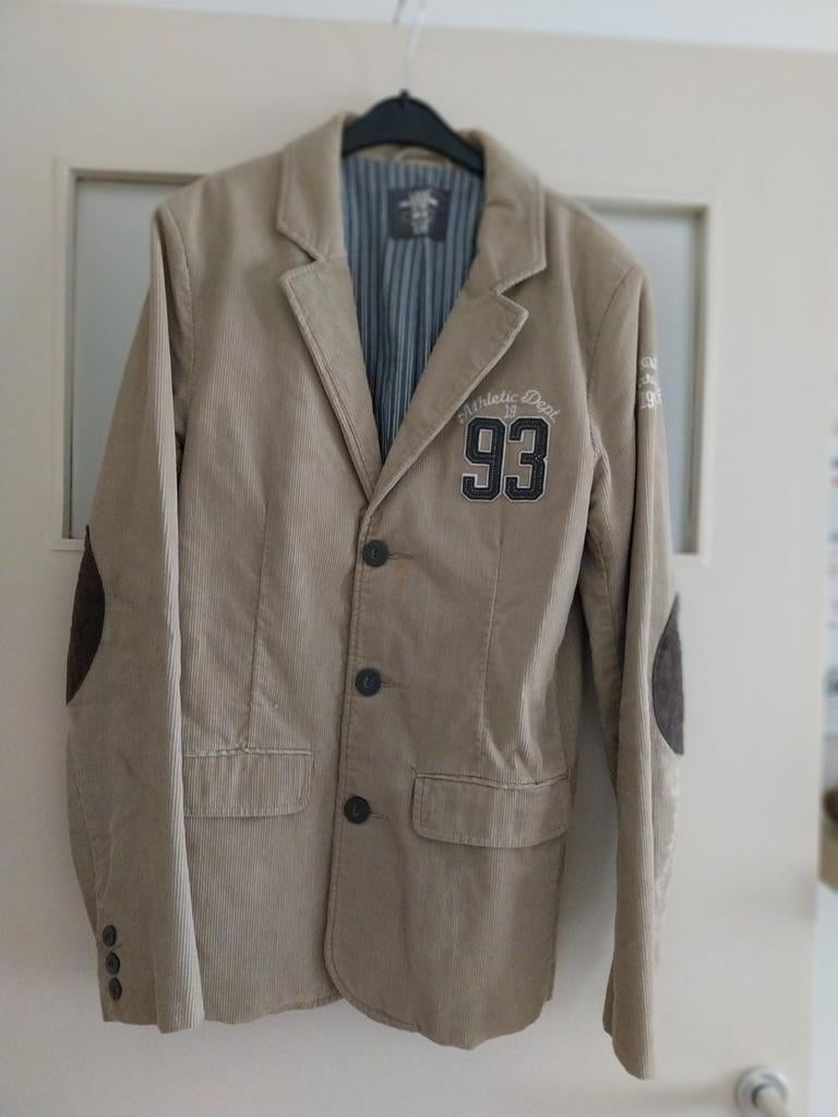 STOERE RIB  BLAZER ZGAN, Ophalen of Verzenden, Zo goed als nieuw, Meisje, Jas