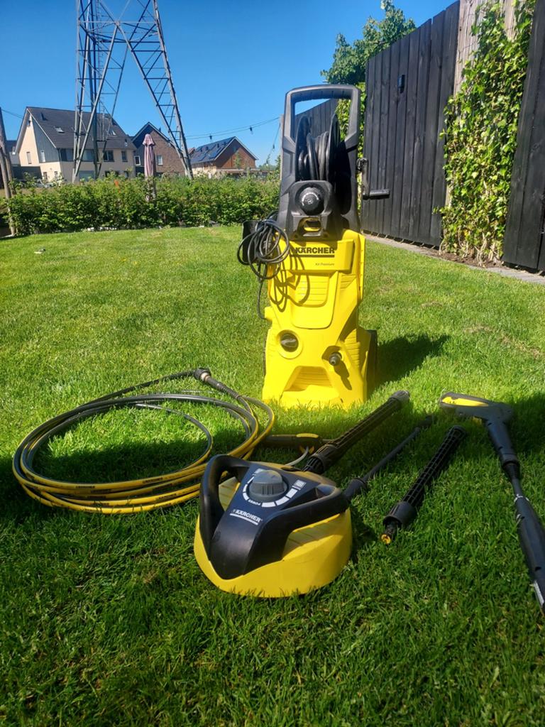 Karcher K4 Premium hogedrukreiniger met terrasborstel, Tuin en Terras, Ophalen