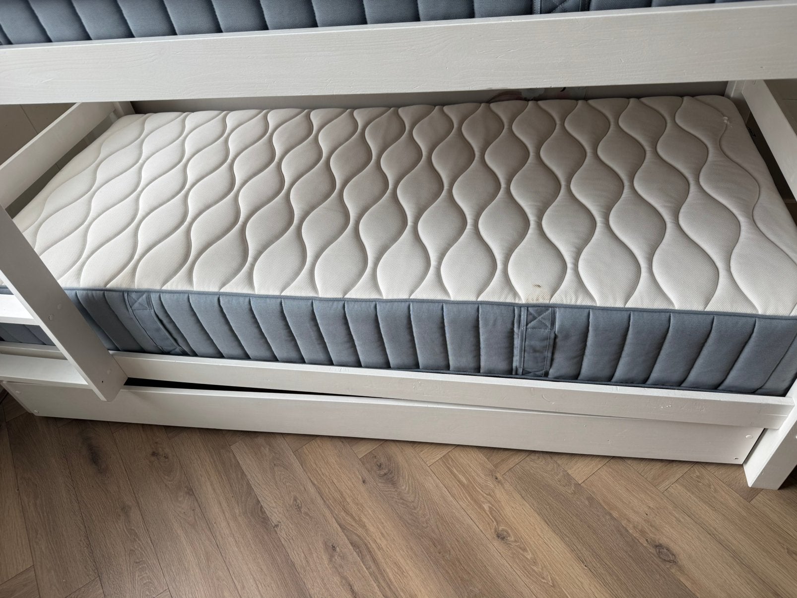 Ikea matras Pocketveringmatras, Huis en Inrichting, Ophalen, 90 cm, Eenpersoons, Zo goed als nieuw