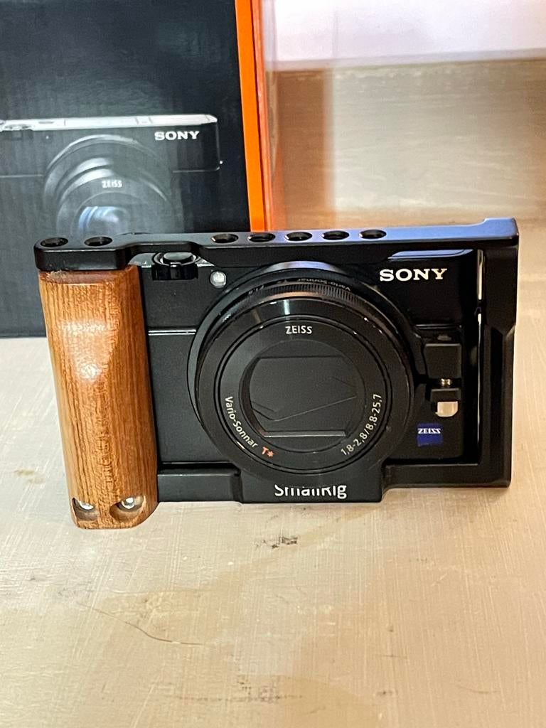 Sony RX100 III Compact Camera met SmallRig Cage, Compact, Zo goed als nieuw, Sony, Minder dan 4 keer