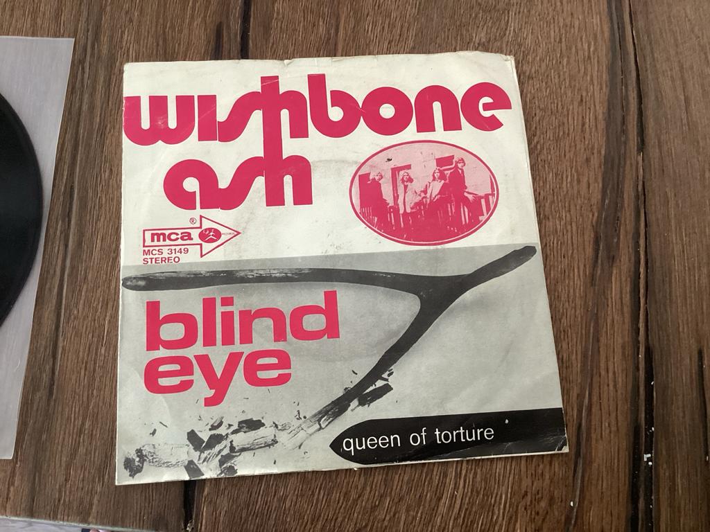 Wishbone Ash - Blind Eye / Queen of Torture Single, Cd's en Dvd's, Gebruikt, 7 inch, Single, 1970 - 1979