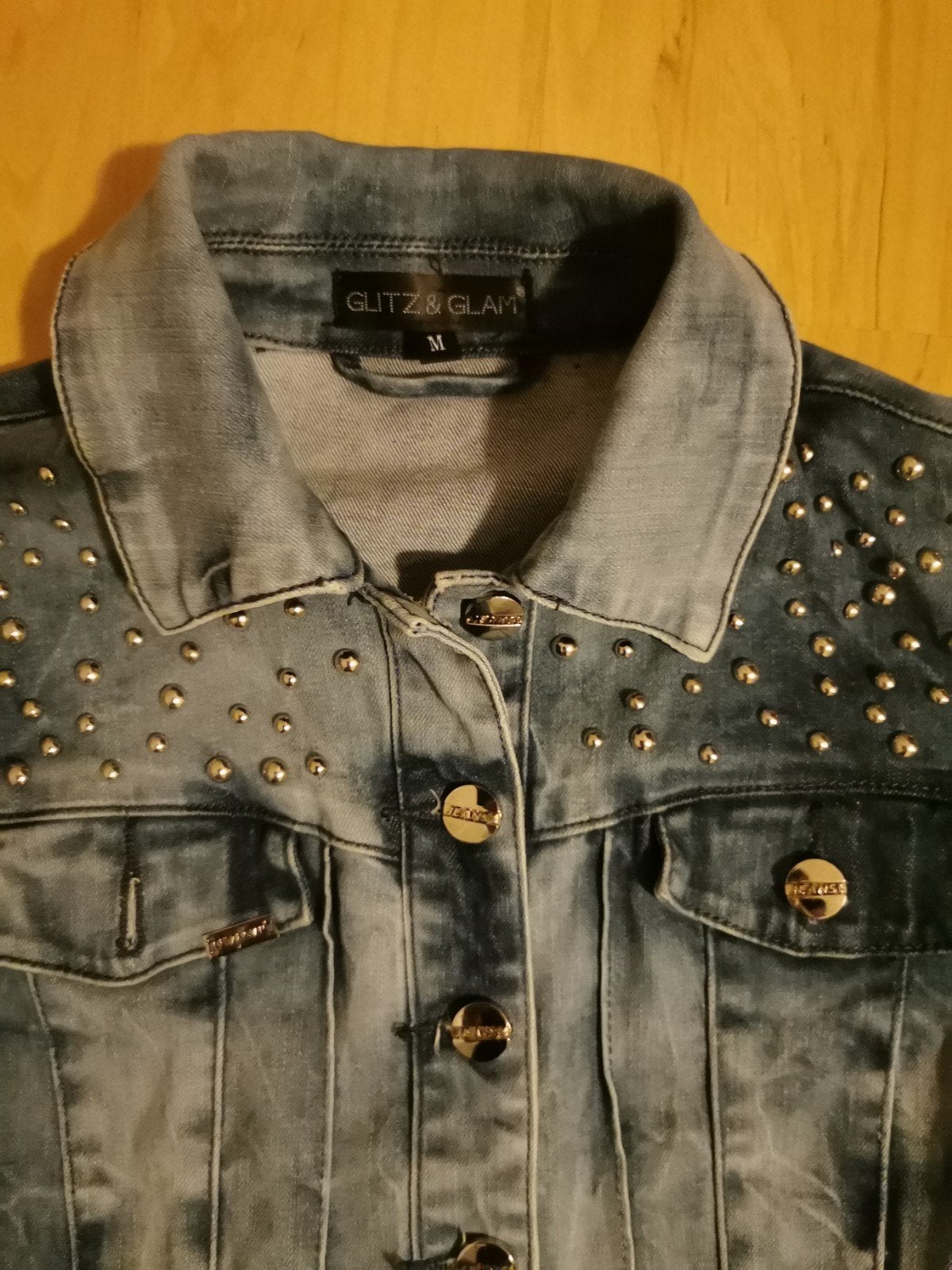spijker jas maat M, Kleding | Dames, Maat 38/40 (M), Blauw, Ophalen of Verzenden, Zo goed als nieuw