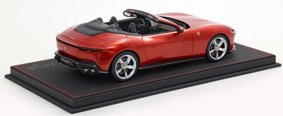 Ferrari Amalfi Spider Rosso 1:18 P18281A BBR PRE-ORDER, Ophalen of Verzenden, Nieuw, Auto, Overige merken