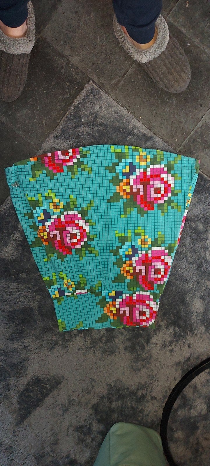 Tante Betsy rok maat S - Kleurrijke pixelprint, Kleding | Dames, Tante Betsy, Ophalen of Verzenden