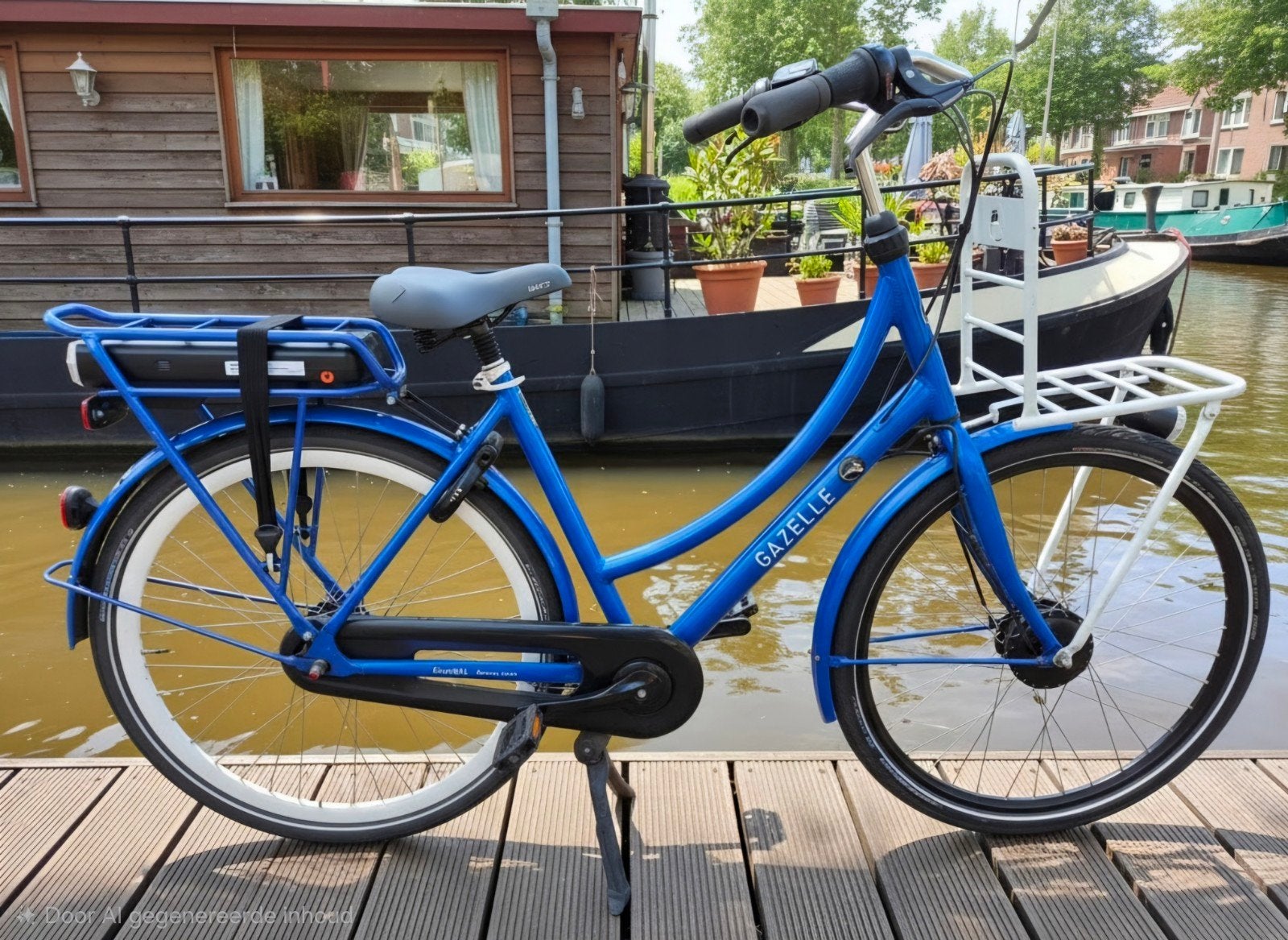 Gazelle elektrische fiets monster grote accu, Ophalen, Zo goed als nieuw, Gazelle