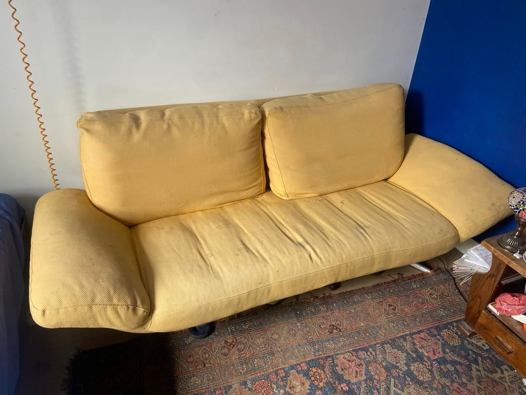 Rolf Benz Design Bank, Ophalen, Gebruikt, Driepersoons, 75 tot 100 cm