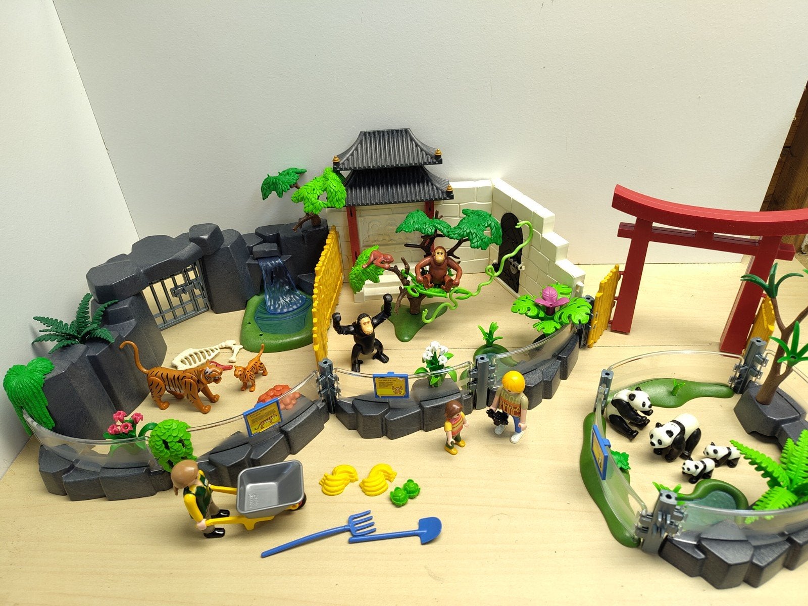 Playmobil Aziatische Dierentuin met extra dieren, Wild life, Gebruikt, Complete set, Overige typen