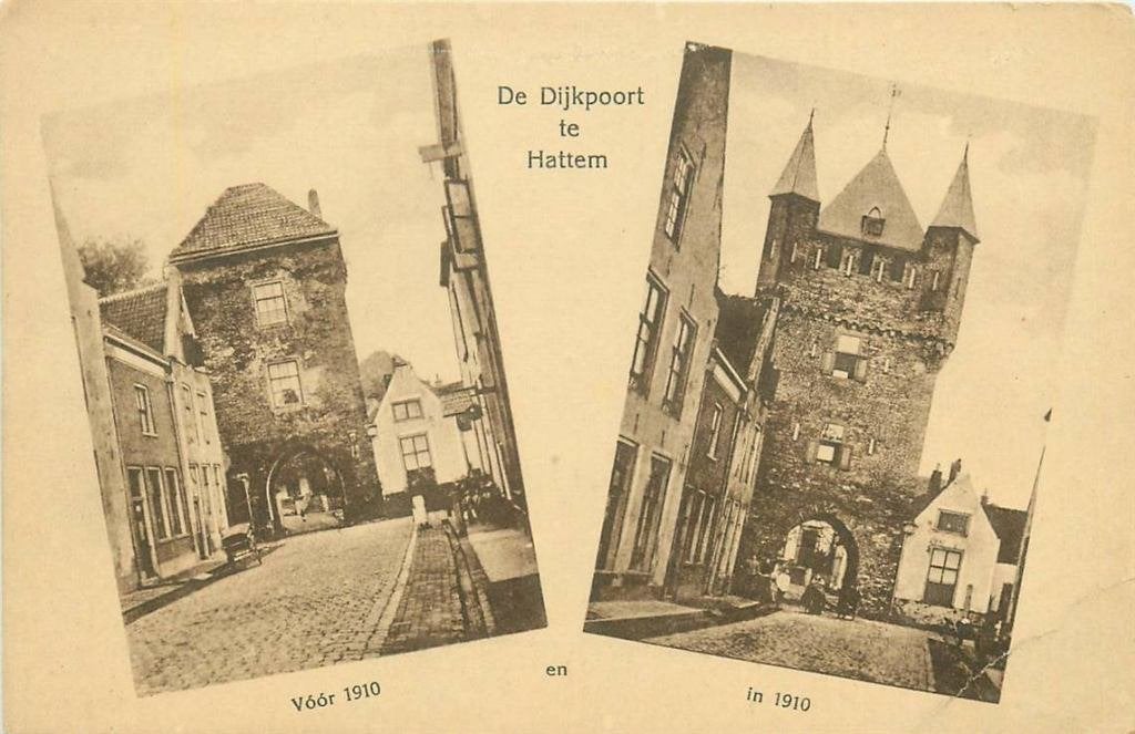 388-485-031 Hattem Dijkpoort, Verzenden, Voor 1920, Gelderland