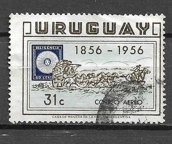 URUGUAY 1966-voor Hans T 0.05, Ophalen of Verzenden, Gestempeld, Zuid-Amerika