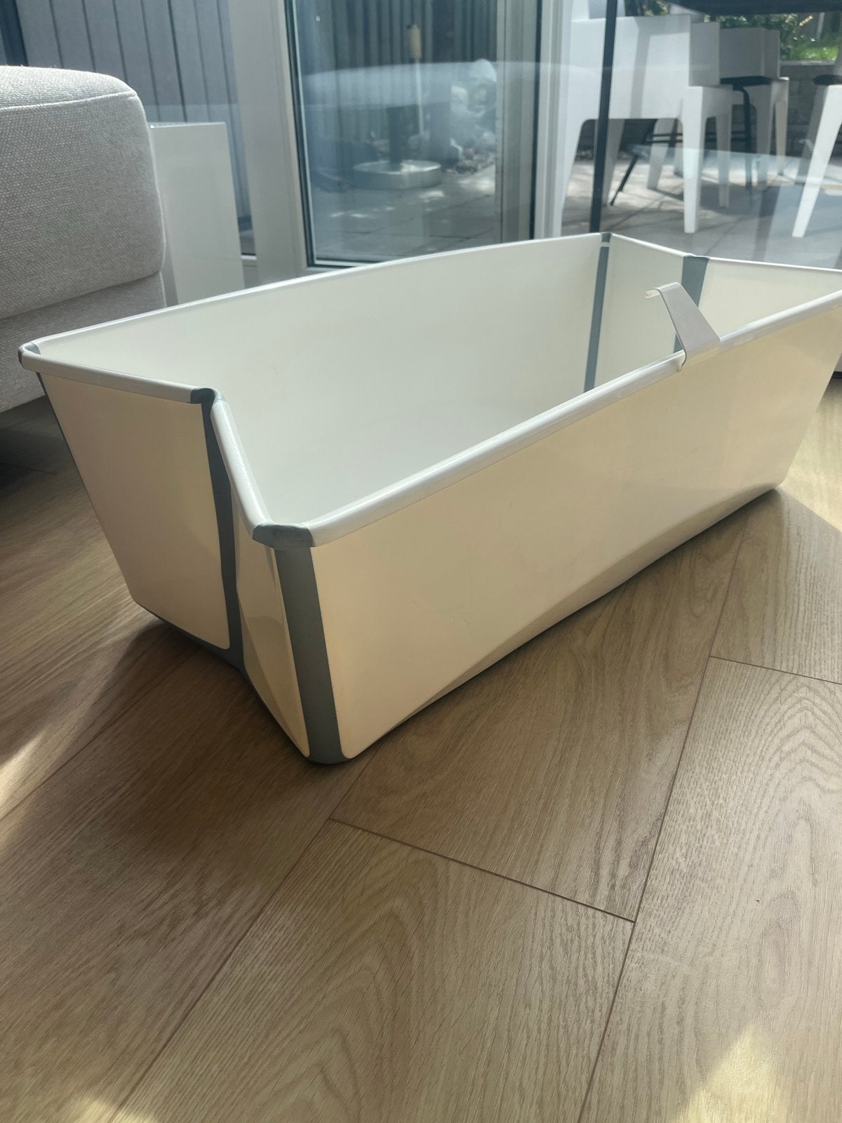 Stokke Flexi Bath X-Large - Opvouwbaar Babybadje, Kinderen en Baby's, Badjes en Verzorging, Zo goed als nieuw, Badje, Standaard