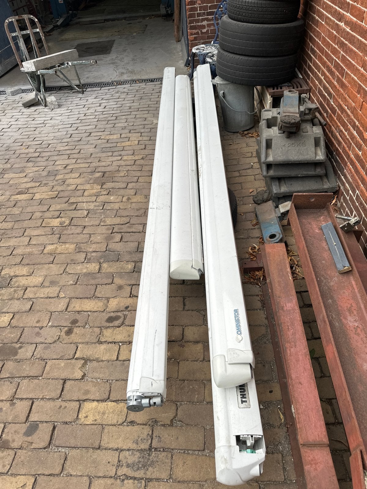 Omnistor Thule luifel voor camper of caravan, Caravans en Kamperen, Caravan accessoires, Ophalen of Verzenden, Gebruikt
