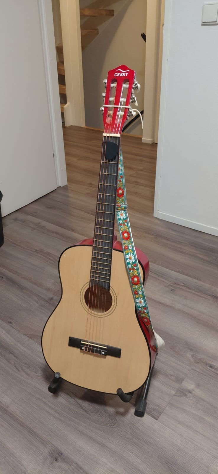 Gitaar, Muziek en Instrumenten, Snaarinstrumenten | Gitaren | Akoestisch, Ophalen of Verzenden, Gebruikt, Klassieke of Spaanse gitaar