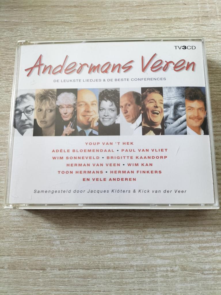 Andermans veren 3 cd box, Ophalen of Verzenden, Humor en Cabaret