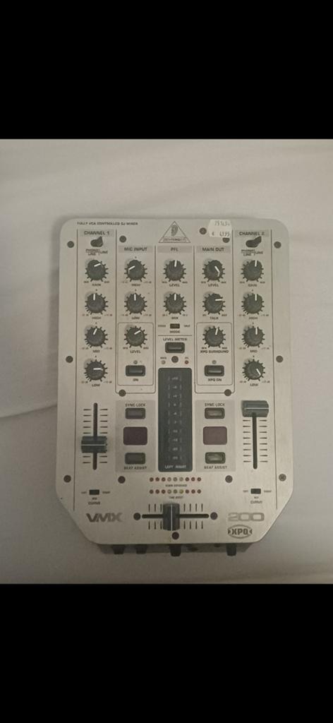 Behringer VMX200, Ophalen, Overige merken